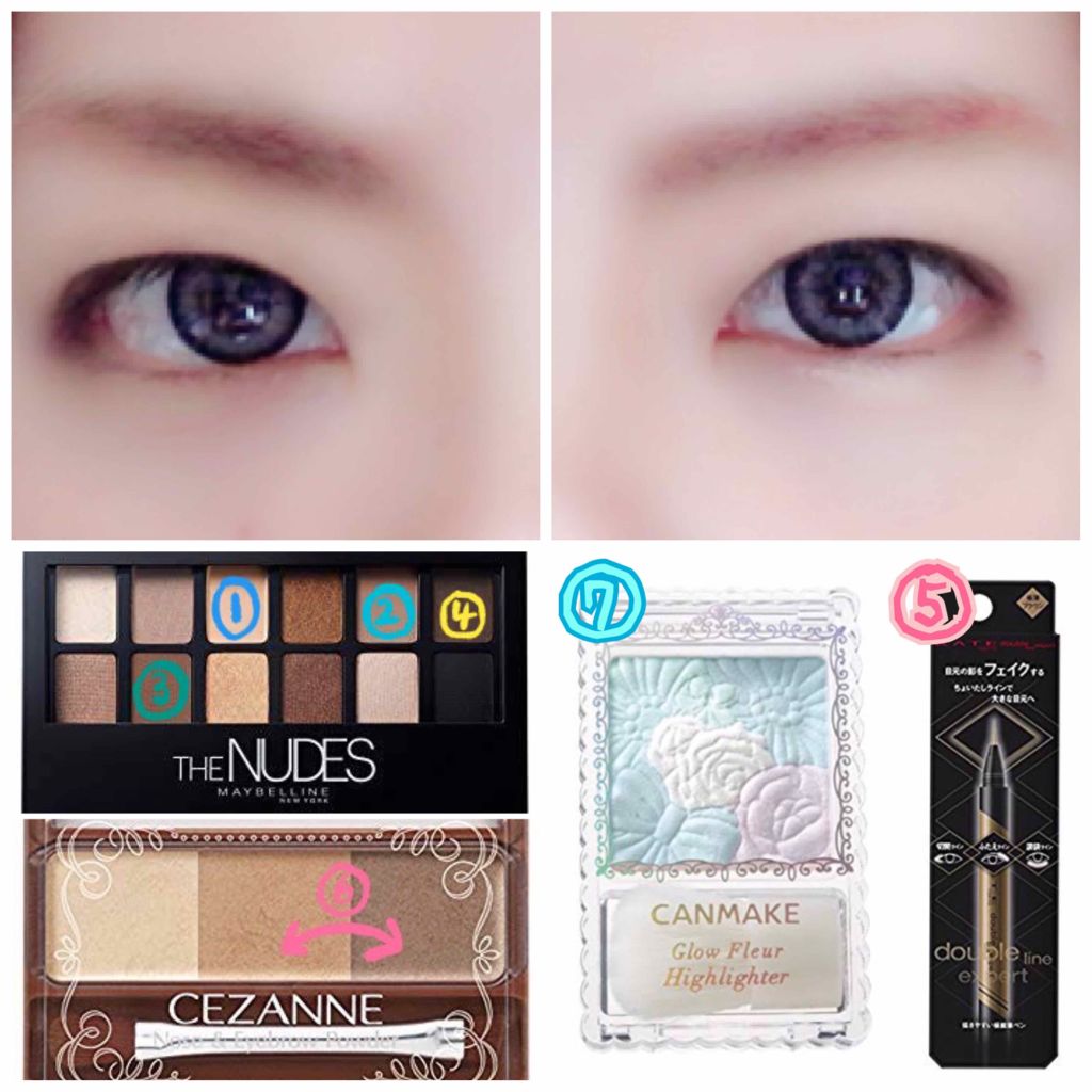 グロウフルールハイライター/キャンメイク/パウダーハイライトを使ったクチコミ（3枚目）