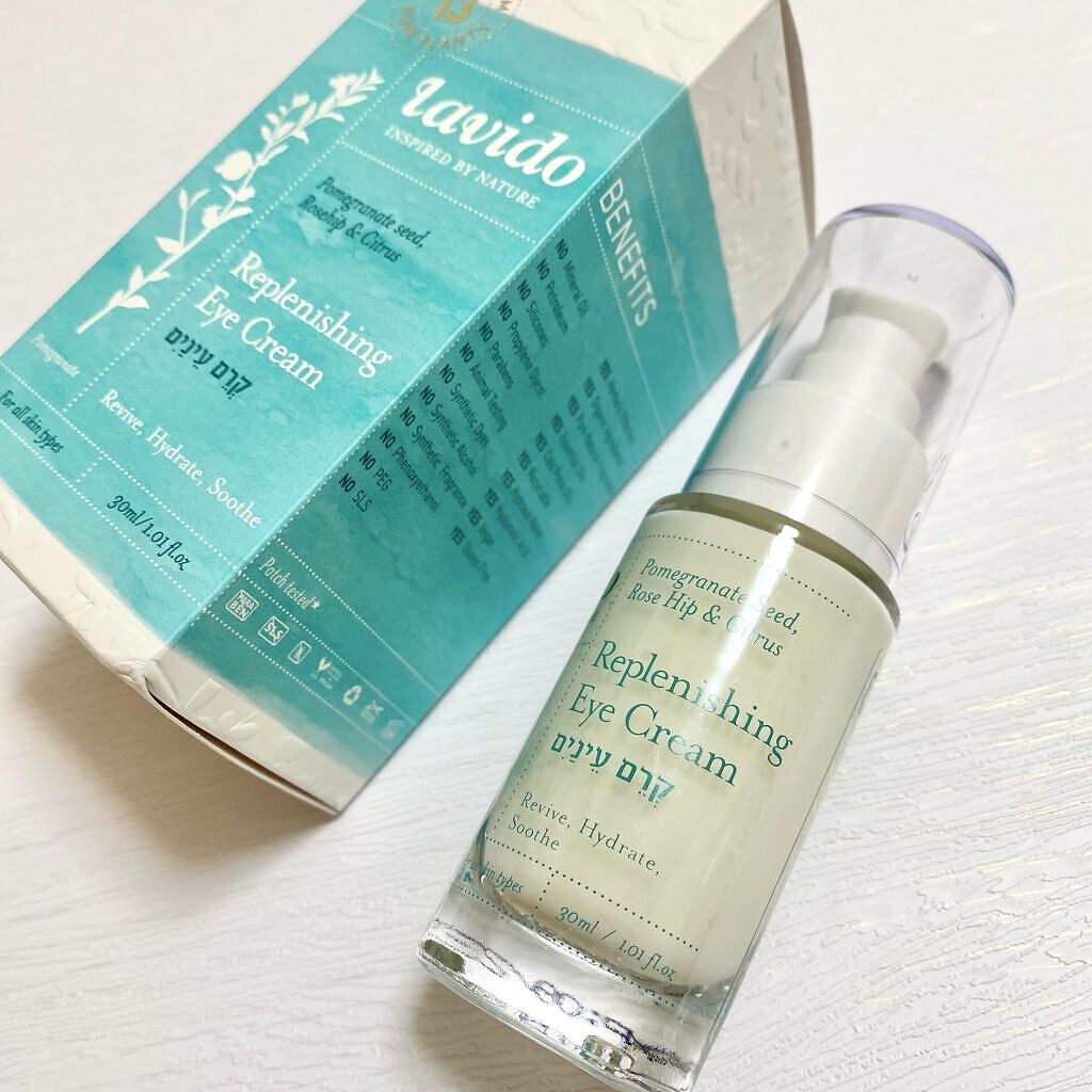 リプレニッシングアイクリーム/Lavido/アイケア・アイクリームを使ったクチコミ（1枚目）