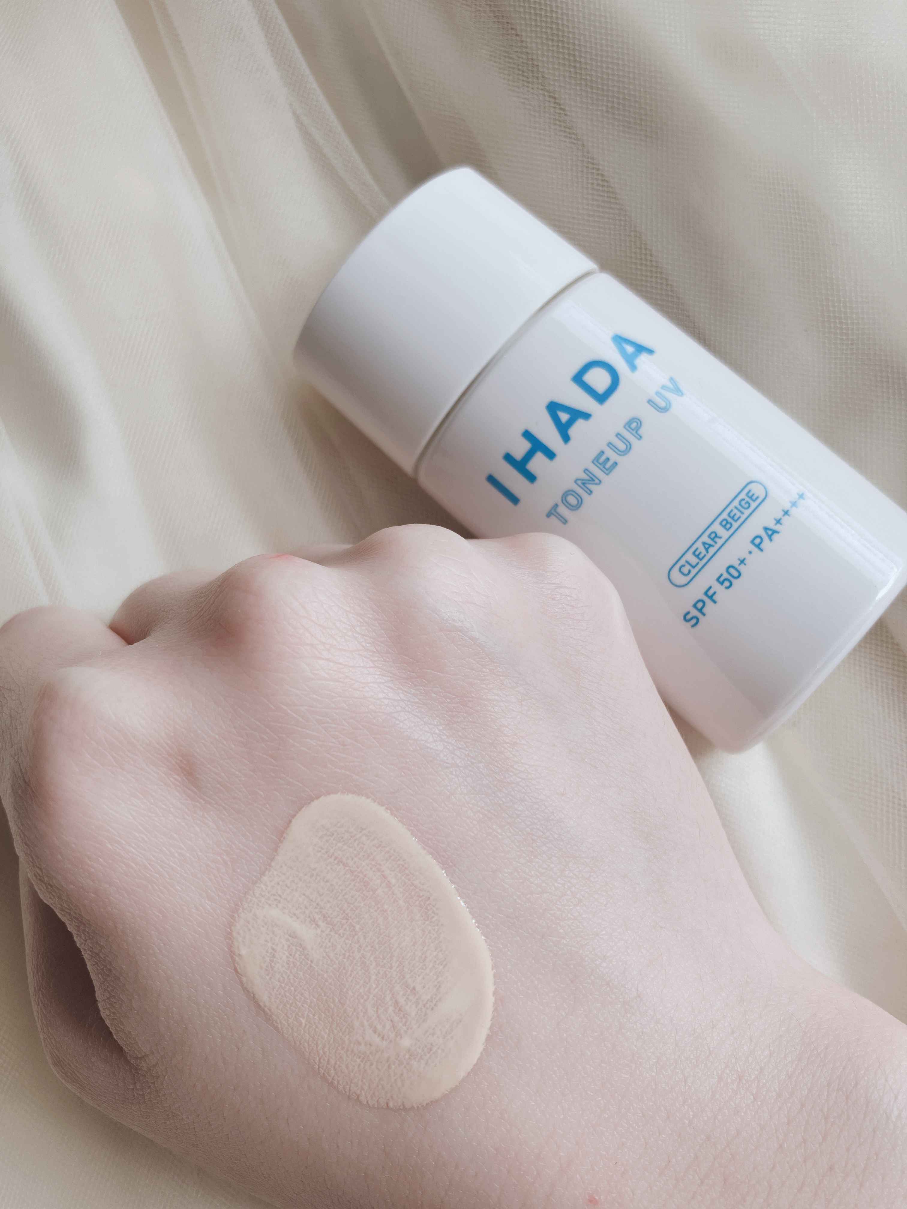 薬用フェイスプロテクトUV ミルク/IHADA/日焼け止めミルクを使ったクチコミ（3枚目）