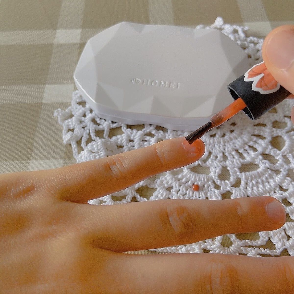 ウィークリージェル/HOMEI/ジェルネイルを使ったクチコミ（3枚目）