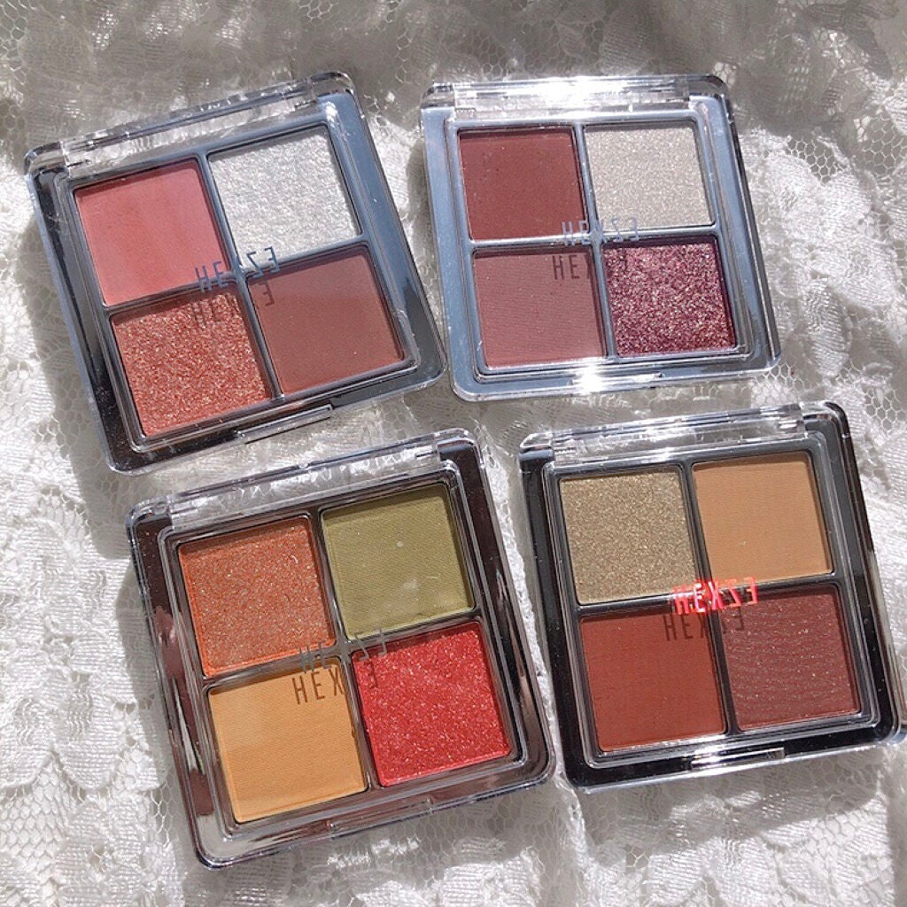 アイランドアドベンチャー4アイシャドウ/HEXZE(ヘックスゼ)/アイシャドウパレットを使ったクチコミ(7枚目)