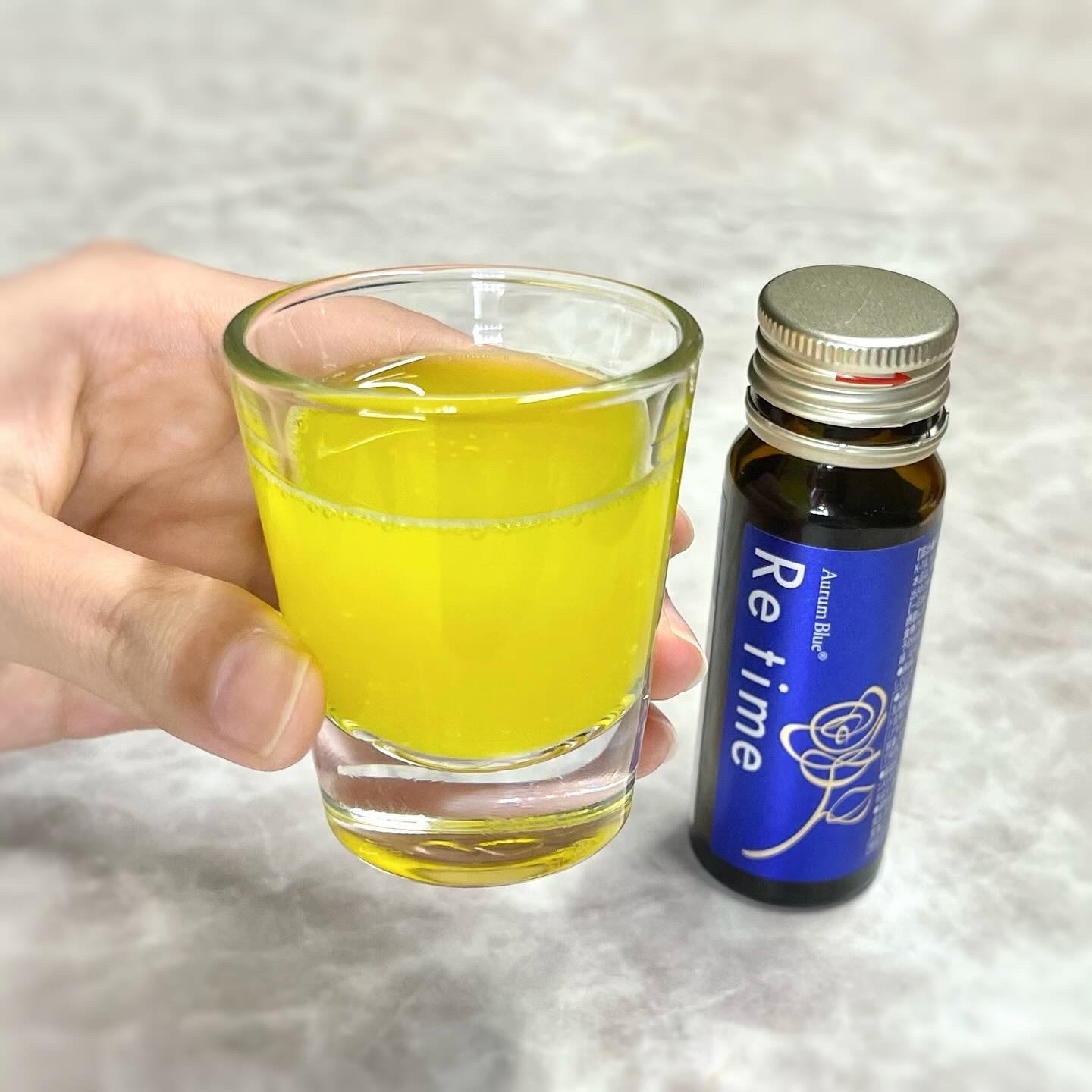 Re time ブルーローズドリンク/オーラムブルー/美容ドリンクを使ったクチコミ（3枚目）