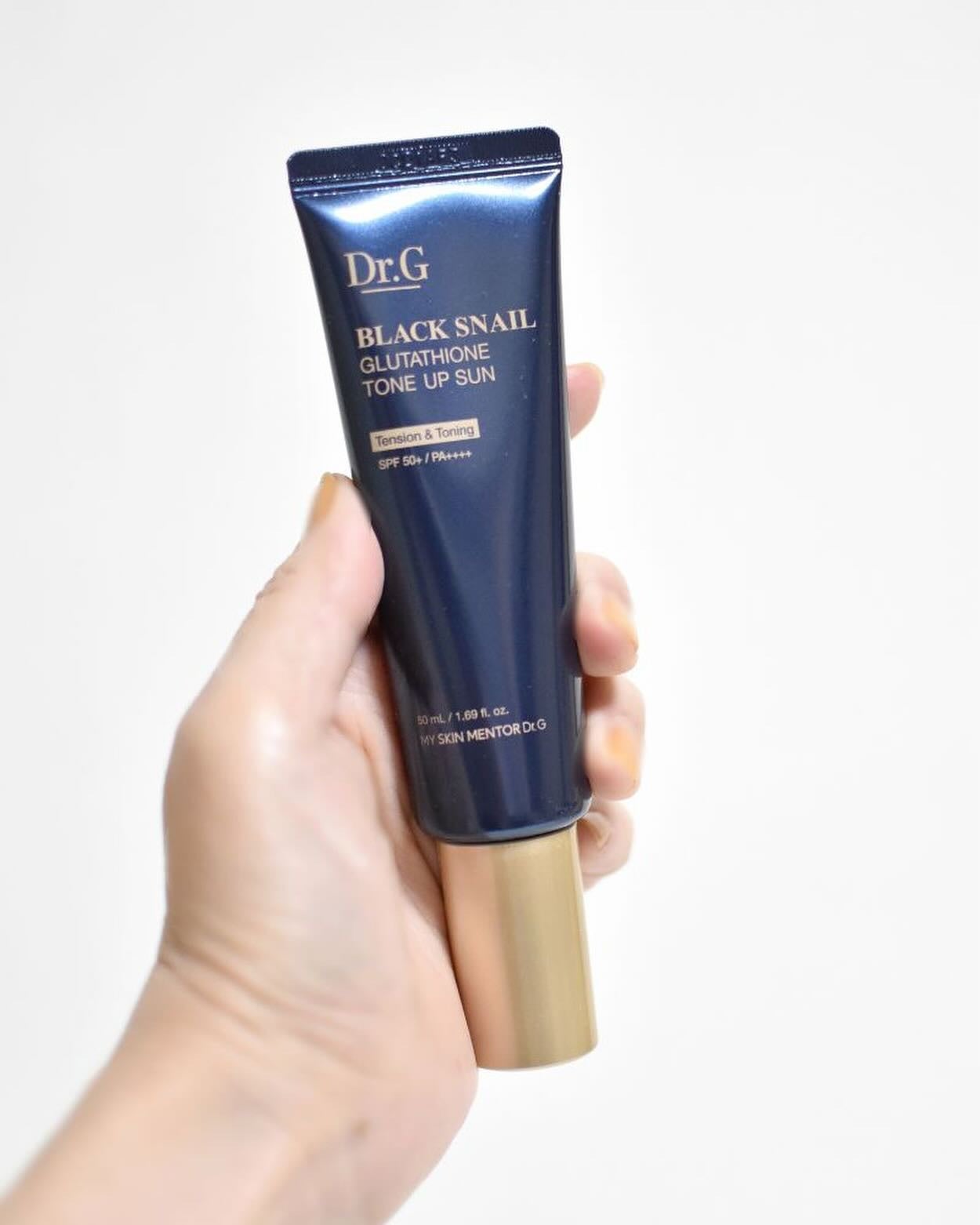 ブラックスネイルグルタチオントーンアップサン/Dr.G/日焼け止めクリームを使ったクチコミ(5枚目)