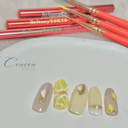 ︎CON’CELECT ✖️ Britney TOKYOネイルブラシ /CON'CELECT/ネイル用品を使ったクチコミ(3枚目)