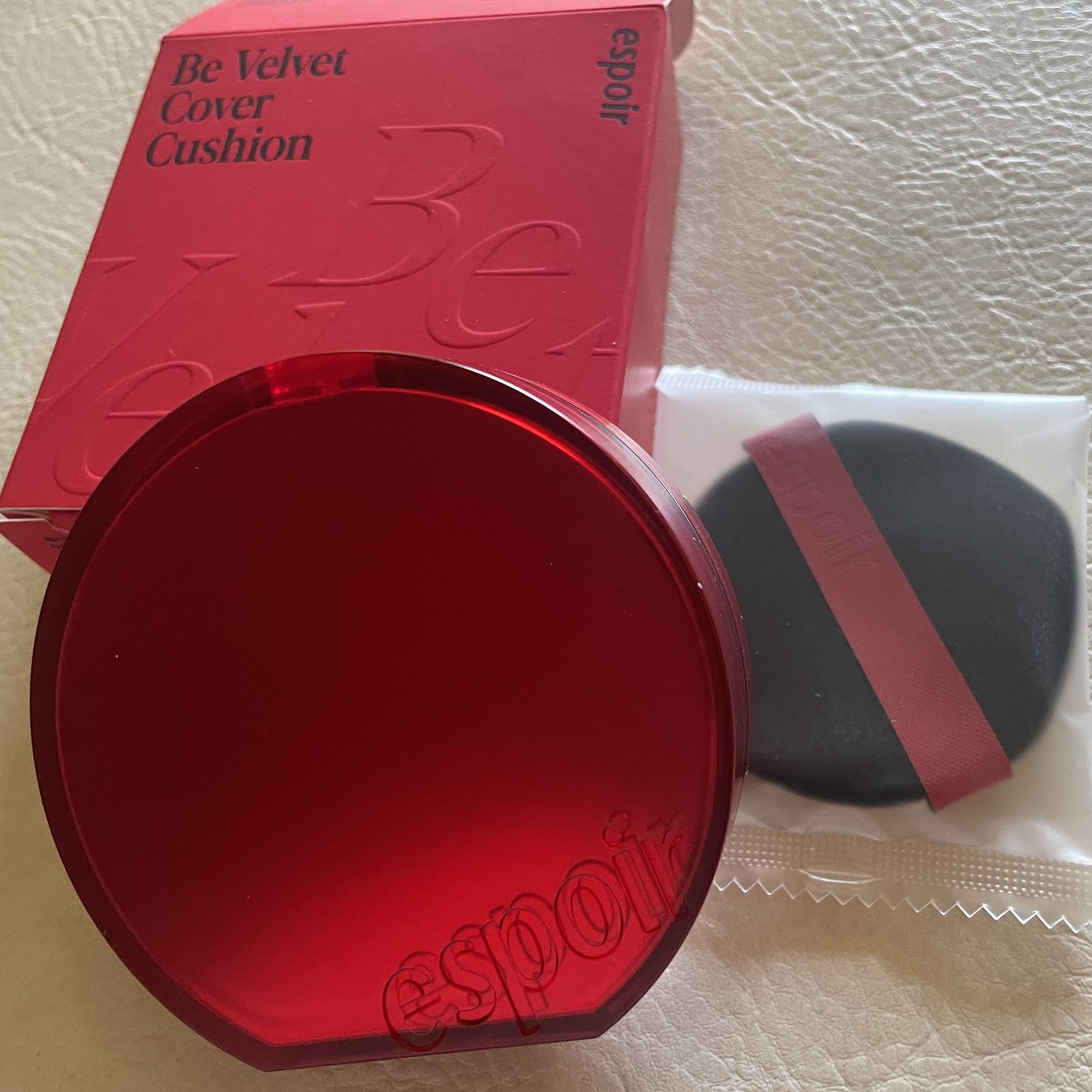 ビーベルベットカバークッション/espoir/クッションファンデーションを使ったクチコミ（1枚目）