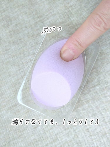 ロージーローザ 3Dスポンジ〈WET＆DRY〉のクチコミ「ほぼほぼ合わせ買い目的ではあったんですが、
Rosy Rosaの3Dスポンジ〈WET＆DRY〉.....」（3枚目）