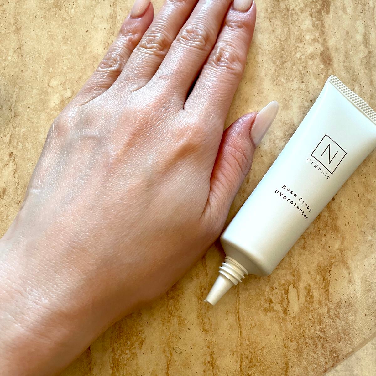 ベース クリアUVプロテクター/N organic/日焼け止めクリームを使ったクチコミ(4枚目)