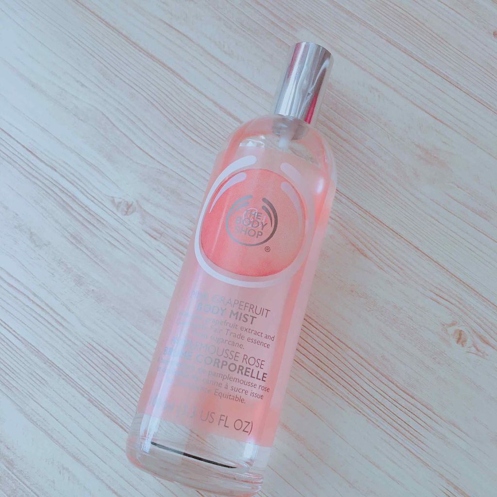 ボディミスト ピンクグレープフルーツ/THE BODY SHOP/香水を使ったクチコミ(1枚目)