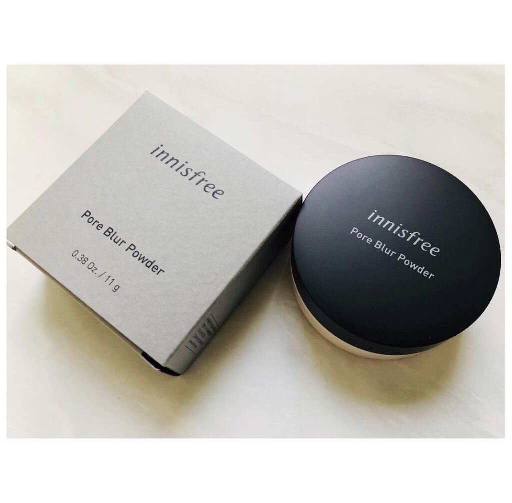 ポアブラー パウダー/innisfree/ルースパウダーを使ったクチコミ（1枚目）