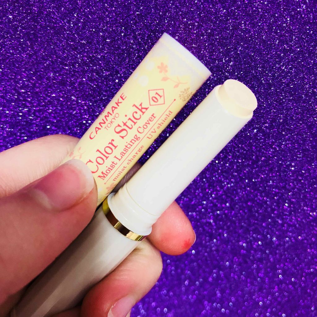 カラースティック モイストラスティングカバー/キャンメイク/スティックコンシーラーを使ったクチコミ(2枚目)