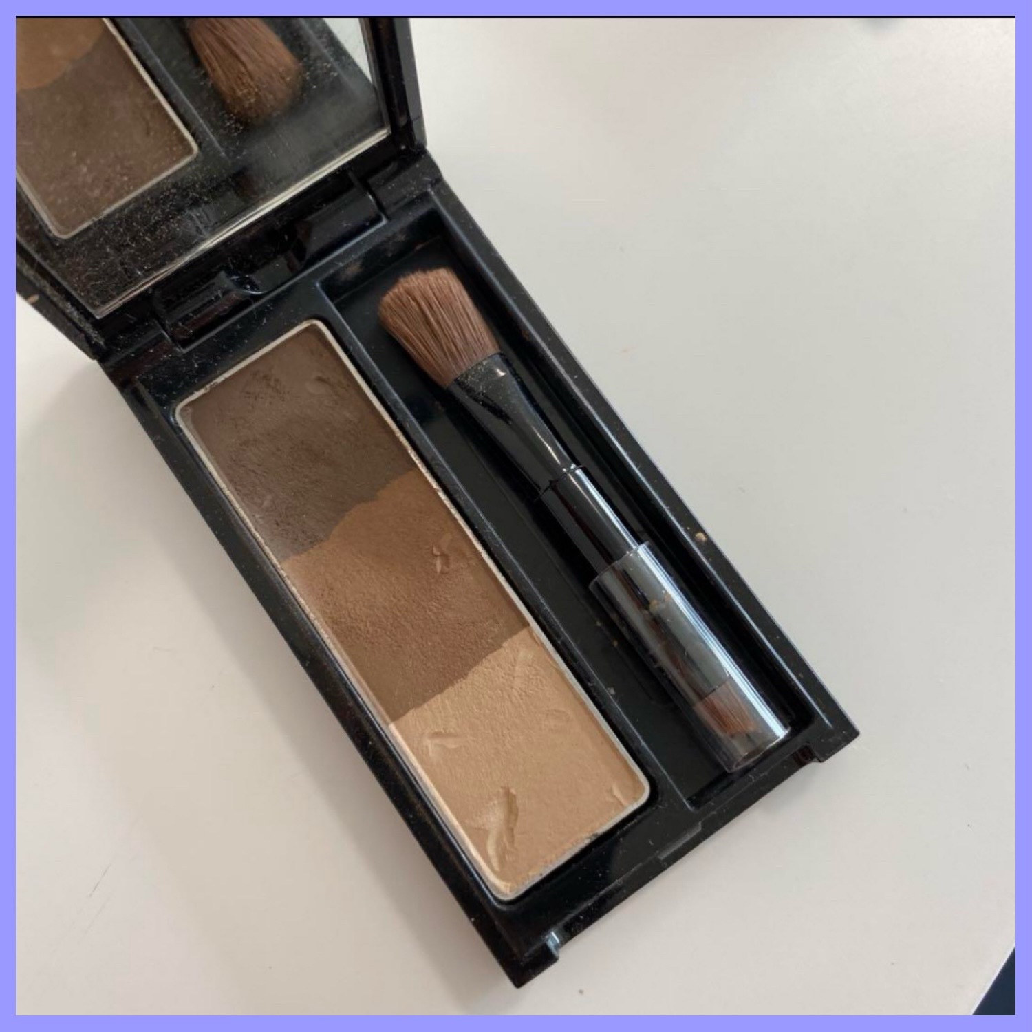 ケイト デザイニングアイブロウ3D/KATE/パウダーアイブロウを使ったクチコミ（2枚目）