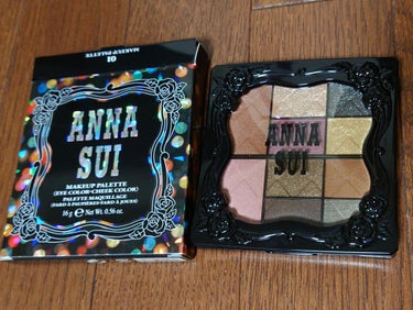 メイクアップ パレット  01 クラシカルでムードのあるカラーパレット/ANNA SUI/アイシャドウパレットの画像