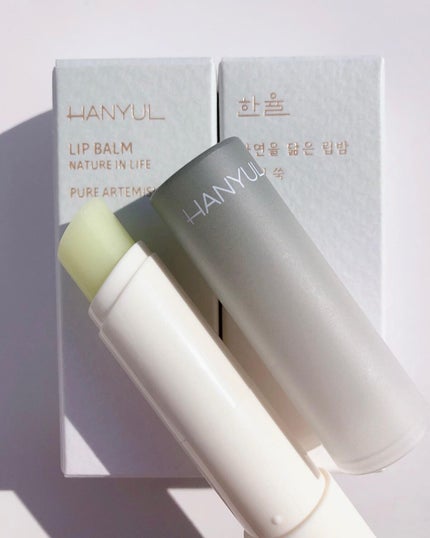 自然に似たリップバーム (白菊/ヨモギ/米/黒豆/紫根)/HANYUL(ハンユル)/リップバームを使ったクチコミ(5枚目)