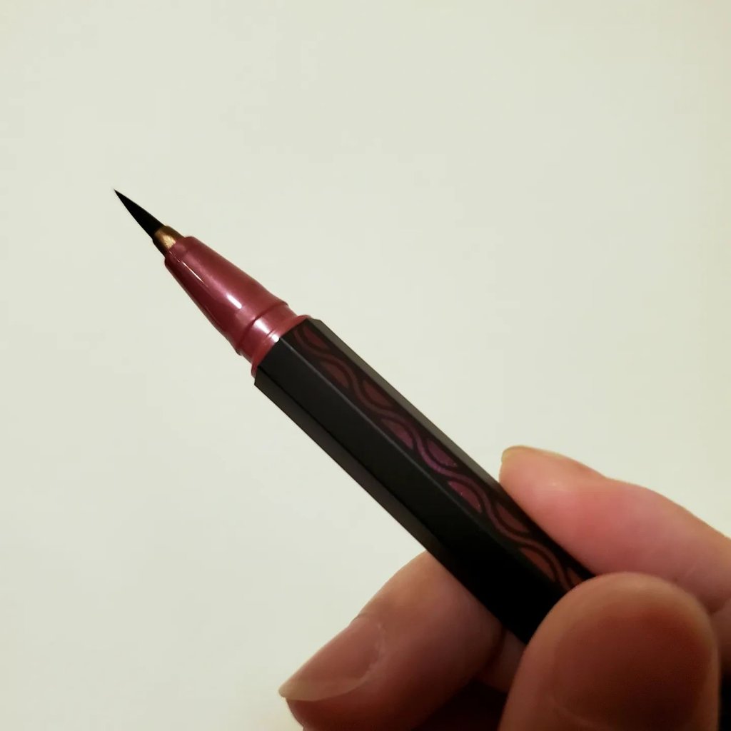 リキッドアイライナー  バーガンディー(Burgundy)/3650/リキッドアイライナーを使ったクチコミ（3枚目）