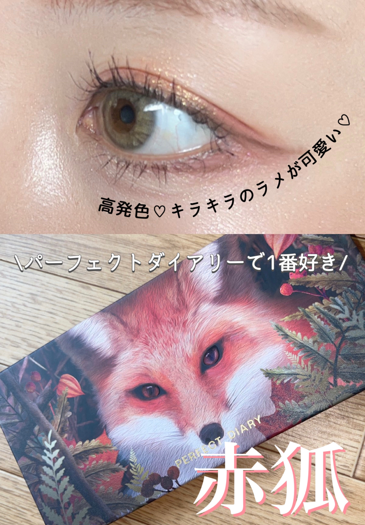 エクスプローラ12色 動物アイシャドウパレット/PERFECT DIARY/アイシャドウパレットを使ったクチコミ（1枚目）