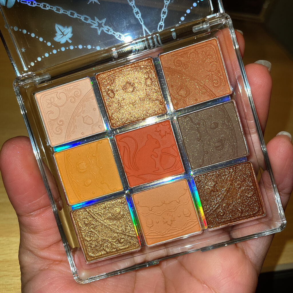 クォーツ 9色アイシャドウパレット(ドリームランドアイシャドウ)/ZEESEA/アイシャドウパレットを使ったクチコミ（2枚目）