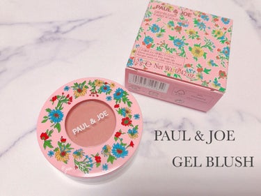 PAUL & JOE BEAUTE ジェル ブラッシュのクチコミ「☑︎ ポール&ジョー
　ジェル ブラッシュ

　001 ルミエール ドゥース



@cosm.....」（1枚目）