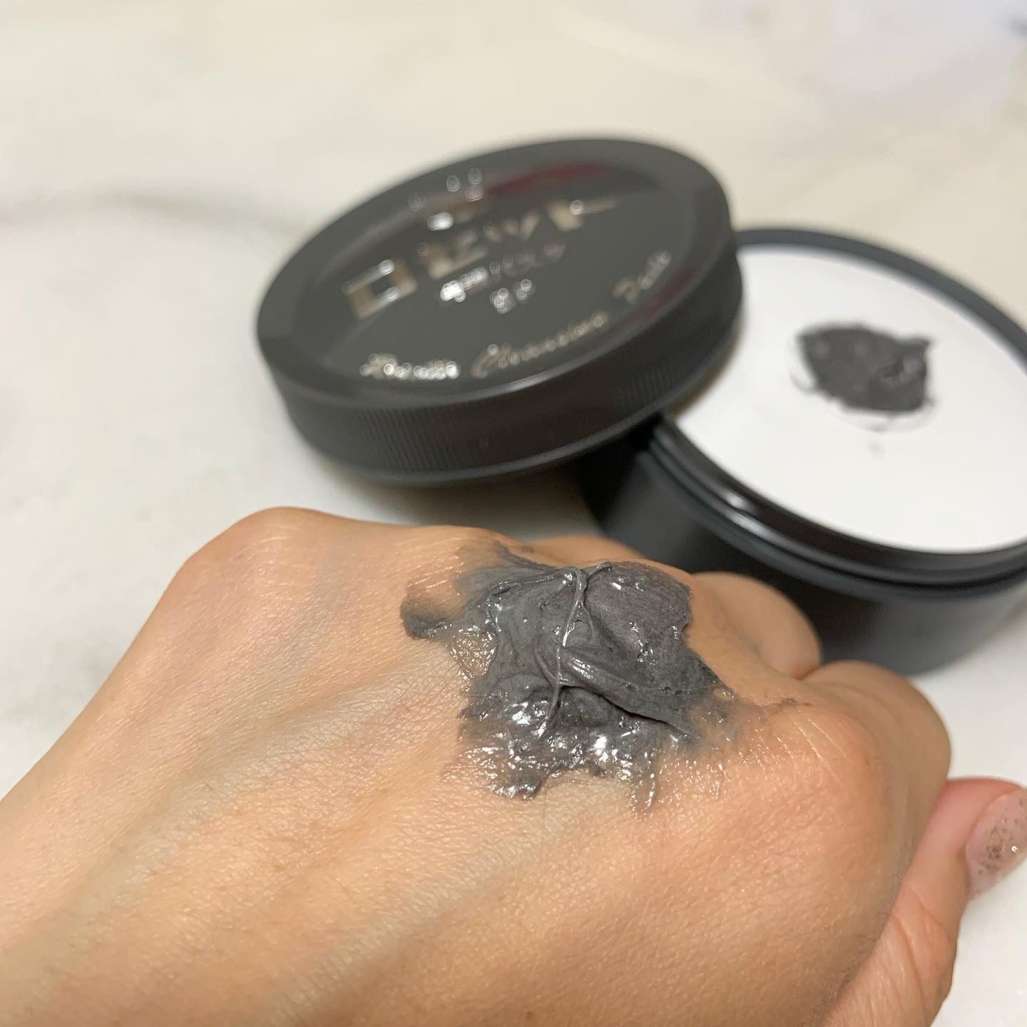 ロゼット洗顔パスタ ブラックパール/ロゼット/洗顔フォームを使ったクチコミ（2枚目）