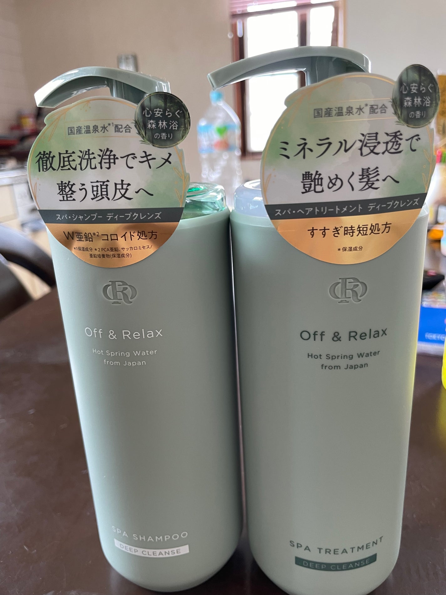 スパ・シャンプー/ヘアトリートメント ディープクレンズ/Off&Relax/市販シャンプーを使ったクチコミ(1枚目)