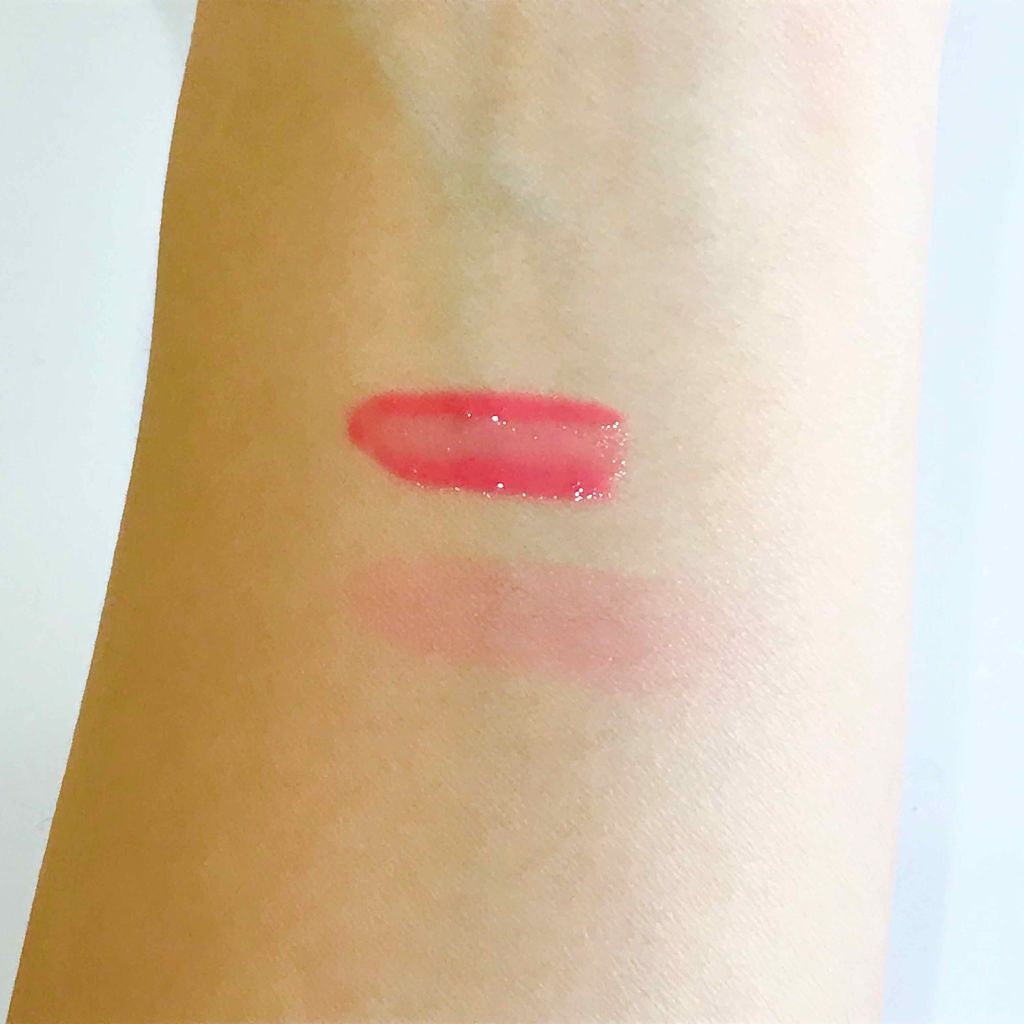 フォーエヴァージューシー オイルルージュ ティント 03 mango mix/JILL STUART/リップティントを使ったクチコミ（2枚目）