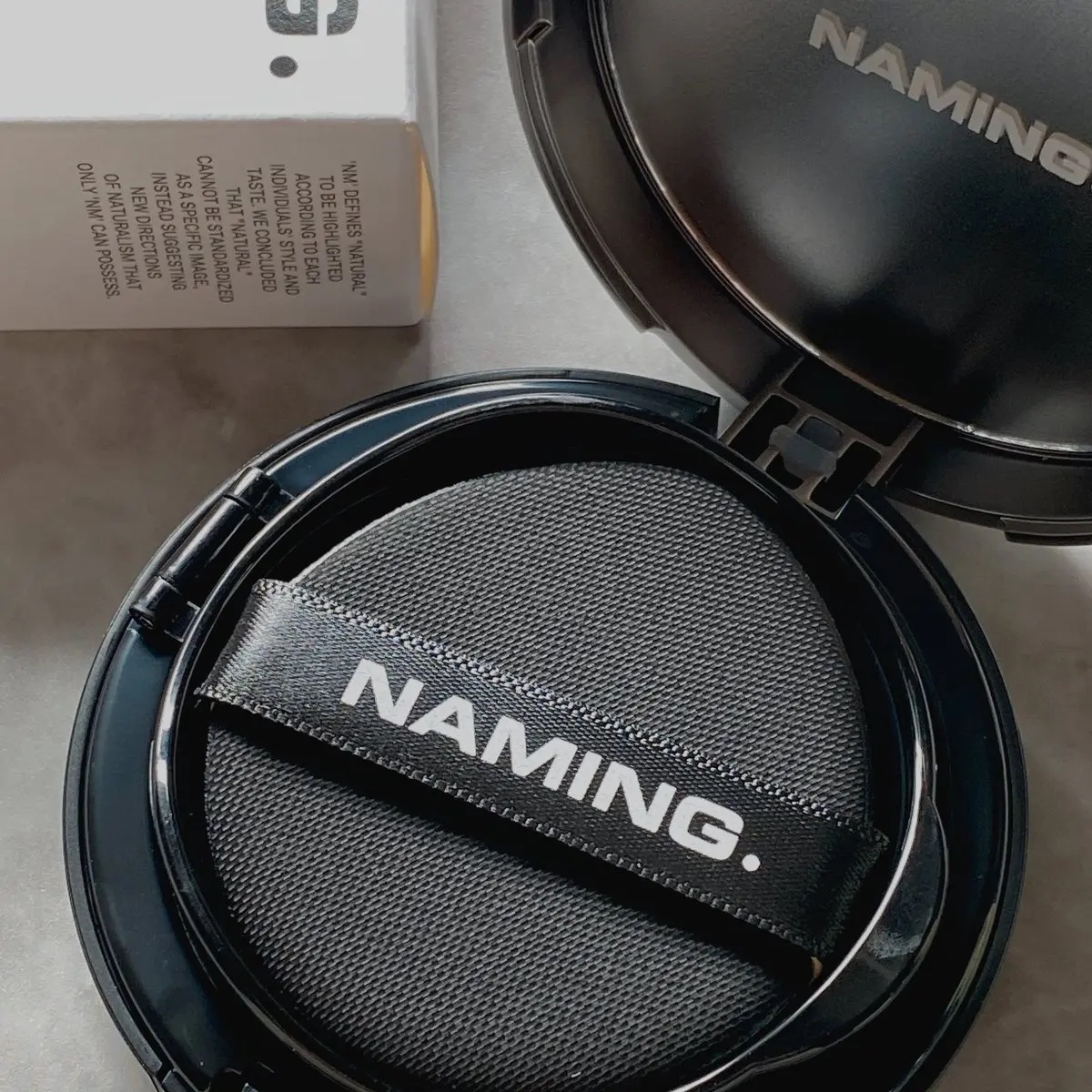 ネーミング ゼログラビティ カバーフィットクッション/NAMING./クッションファンデーションを使ったクチコミ（2枚目）