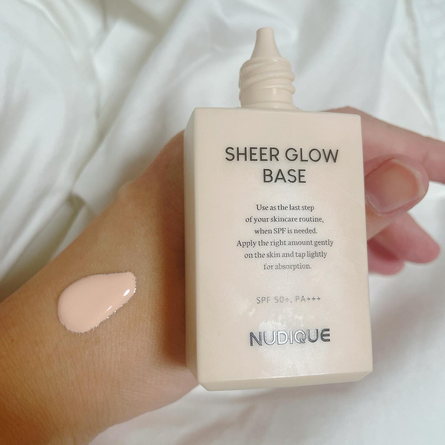 シアーグローベース/NUDIQUE/化粧下地を使ったクチコミ(2枚目)