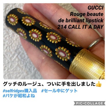 グッチ ルージュ ドゥ ボーテ ブリアン/GUCCI/口紅を使ったクチコミ（1枚目）