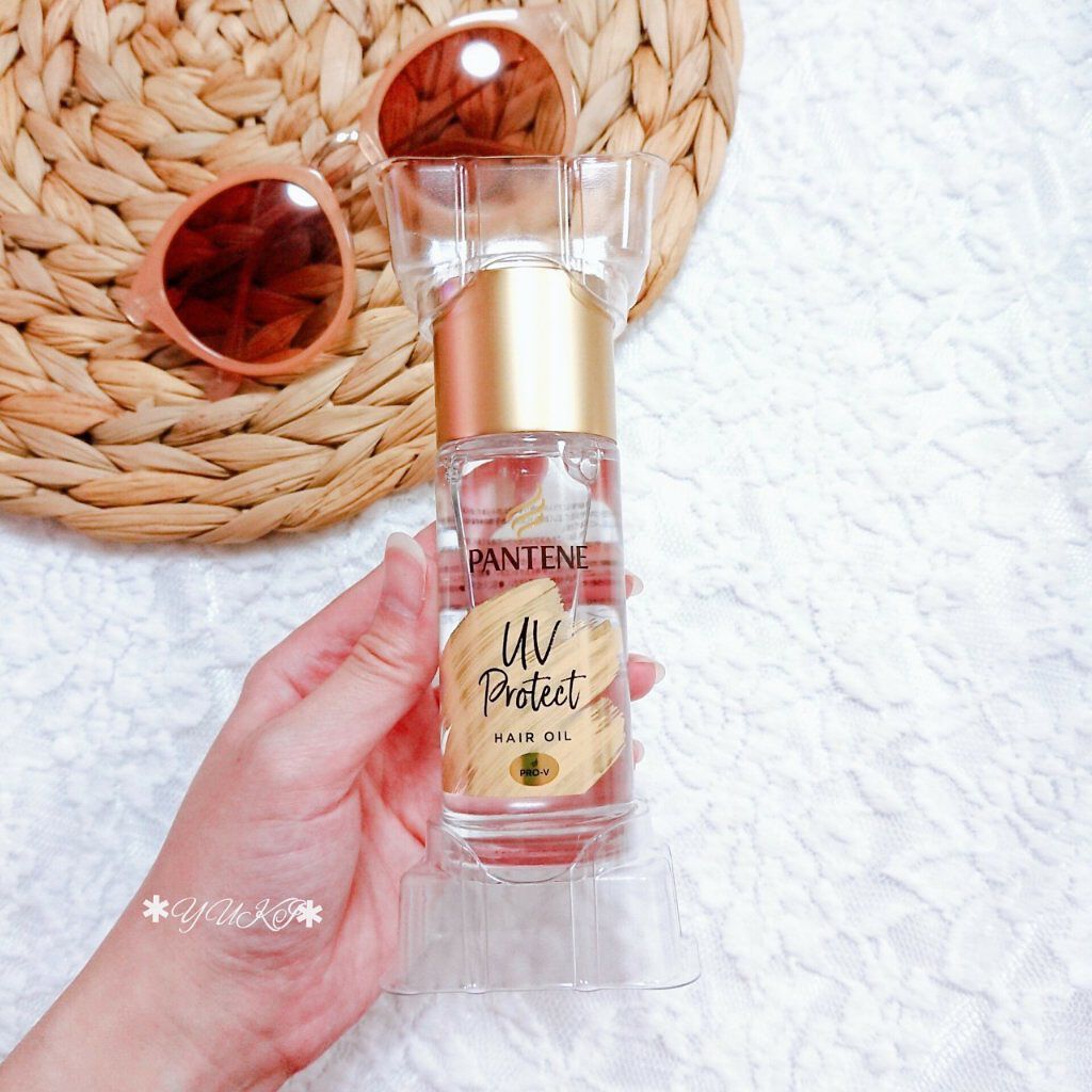 UVカット ヘアオイル/パンテーン/ヘアオイルを使ったクチコミ(2枚目)