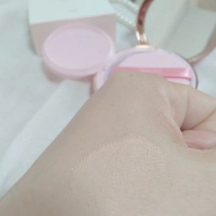 ピンクティーツリーカバークッション/APLIN/クッションファンデーションを使ったクチコミ(6枚目)