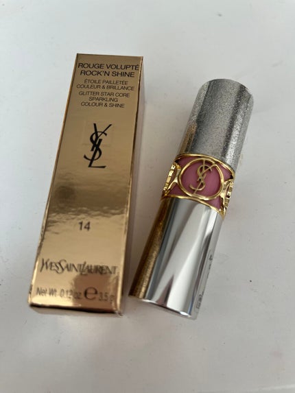 ルージュ ヴォリュプテ ロックシャイン/YVES SAINT LAURENT BEAUTE/口紅を使ったクチコミ(1枚目)