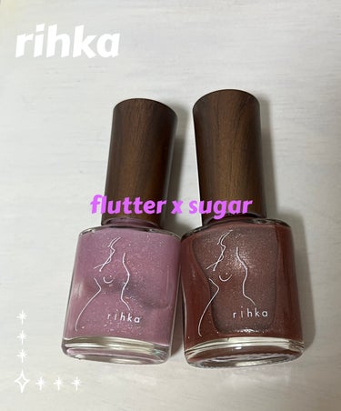 ネイルポリッシュ RNP063 flutter（フラッター）(数量限定)/rihka/マニキュアを使ったクチコミ（1枚目）