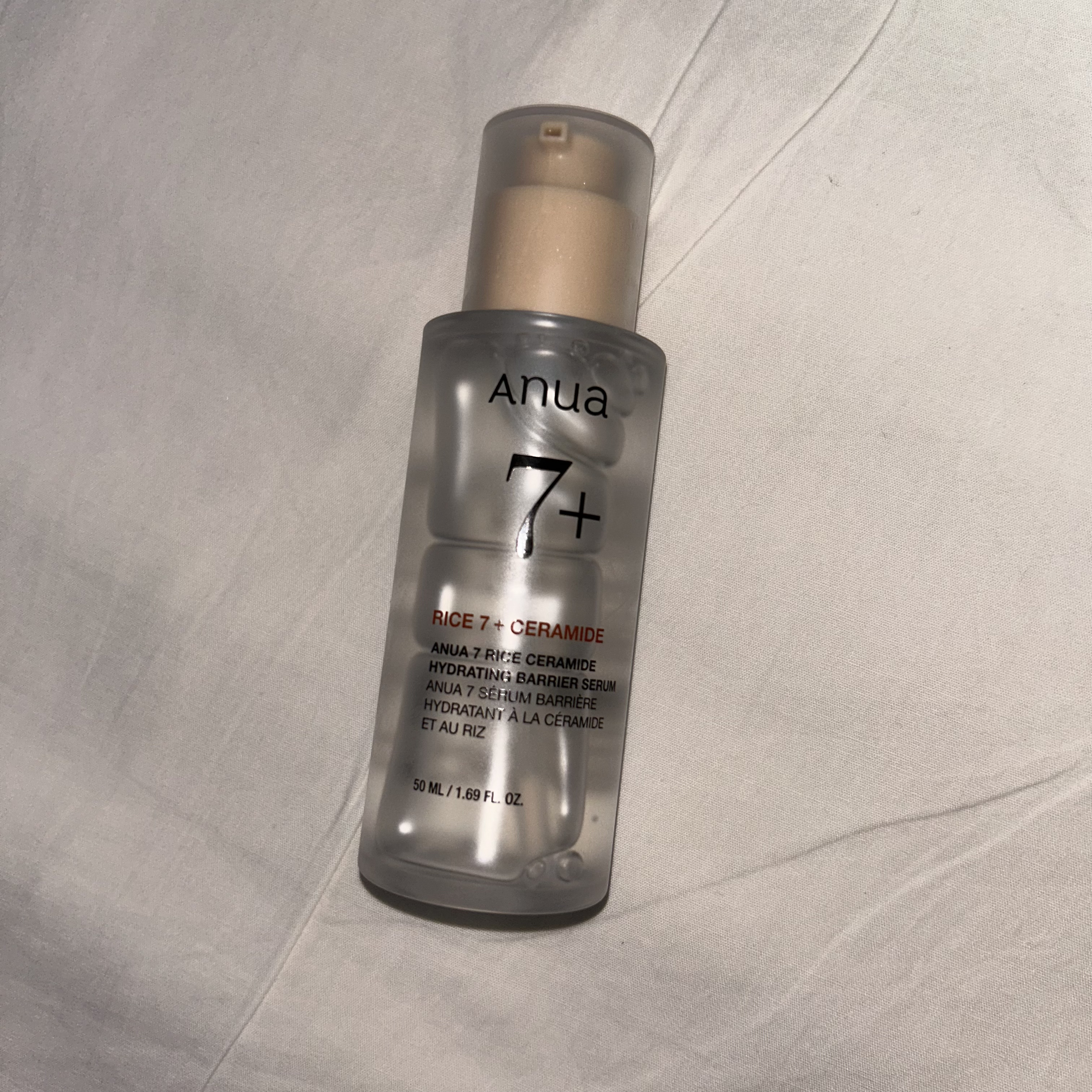 7 ライスセラミドグロウセラム/Anua/美容液を使ったクチコミ（1枚目）