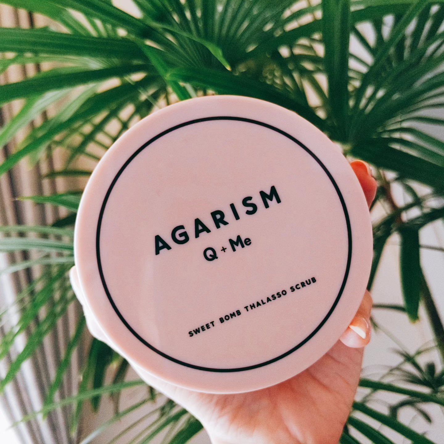 Q+Me スウィート ボム タラソ スクラブ/AGARISM/バストケア・ヒップケアを使ったクチコミ（1枚目）