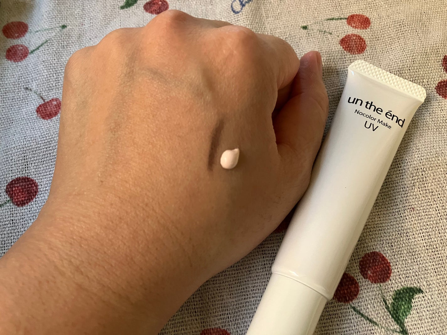 薬用ノーカラーメイクUV/アンジエンド/化粧下地を使ったクチコミ(3枚目)