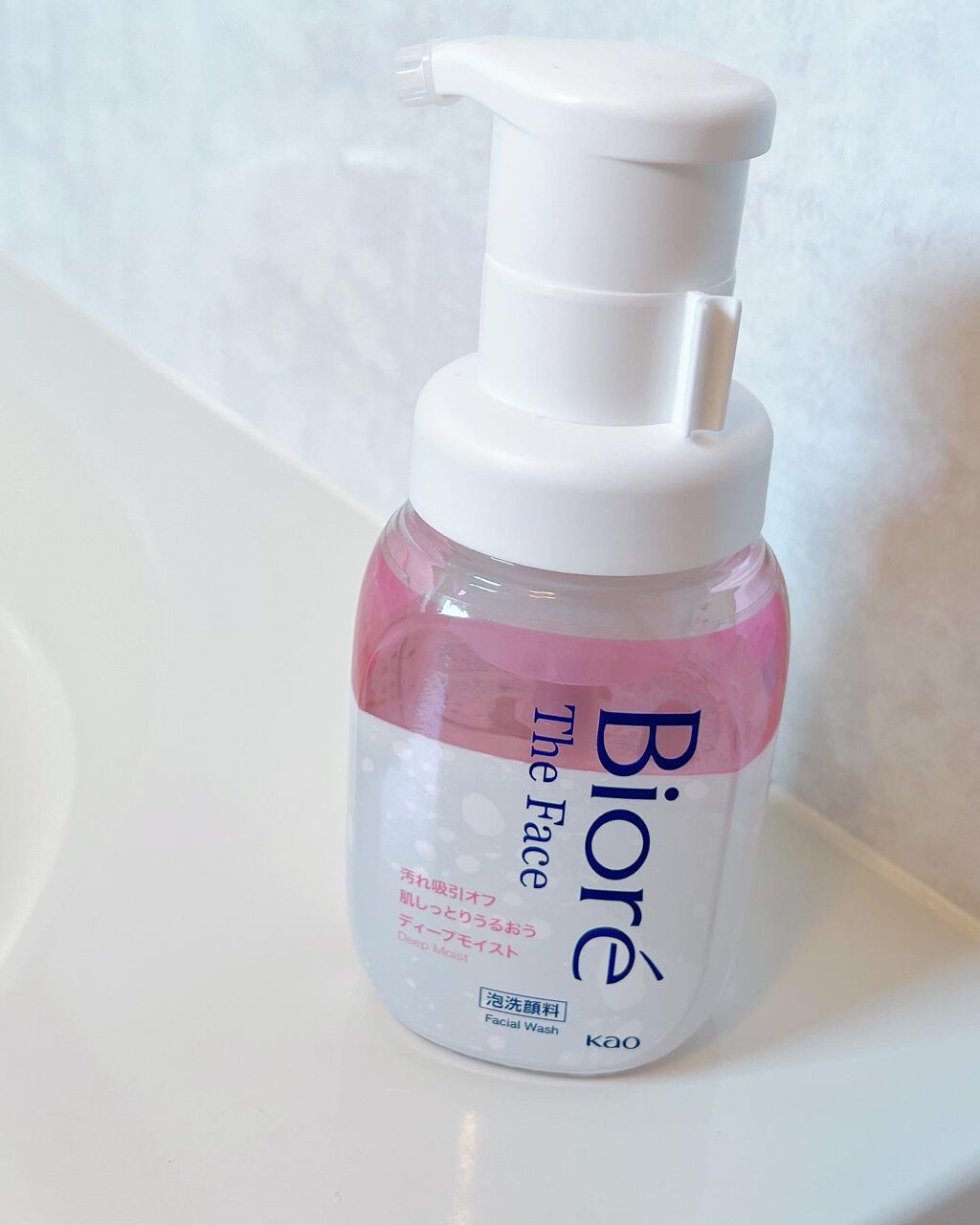 ビオレ ザフェイス 泡洗顔料 ディープモイスト/ビオレ/泡洗顔を使ったクチコミ(4枚目)