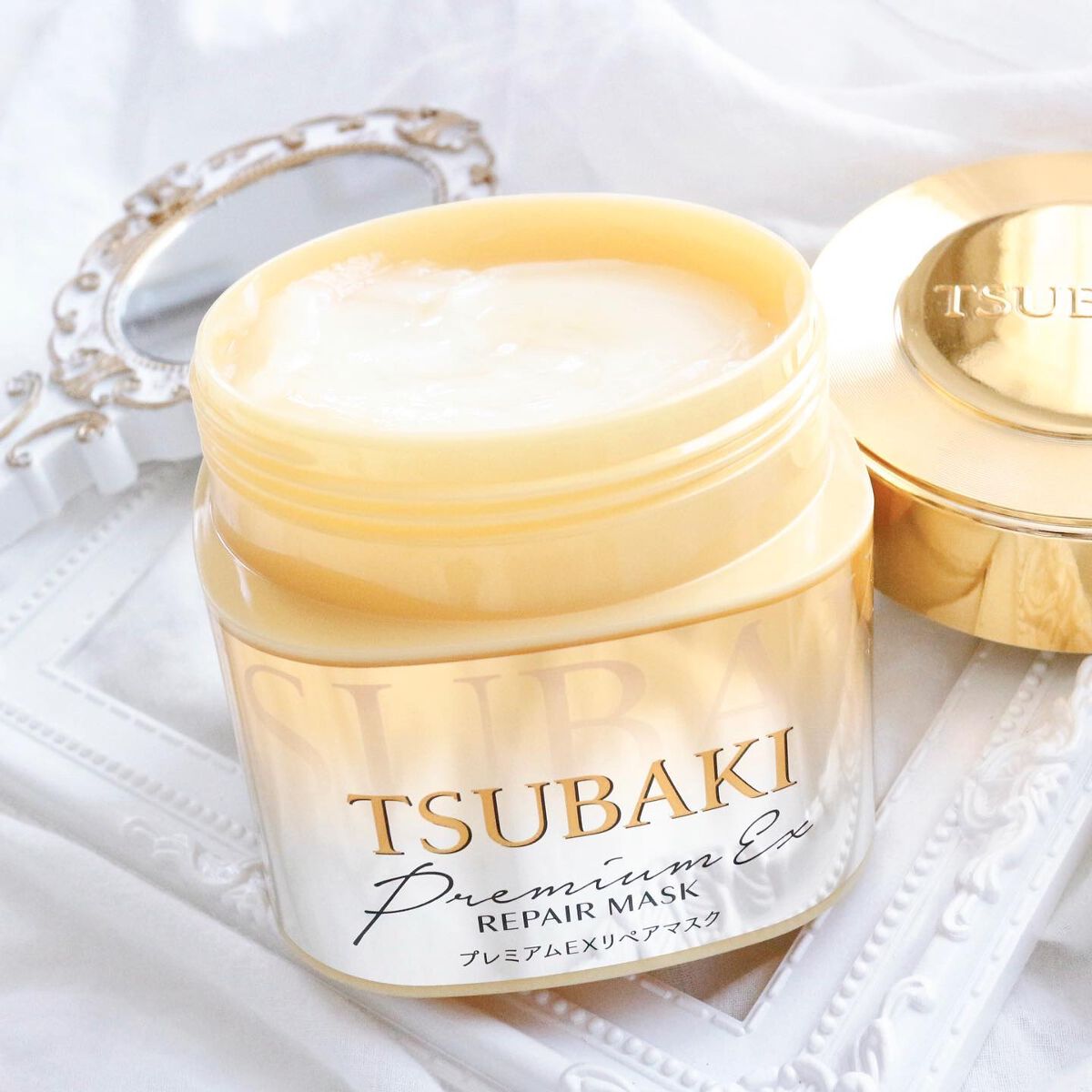 プレミアムEXリペアマスク/TSUBAKI/ヘアマスク・ヘアパックを使ったクチコミ（1枚目）