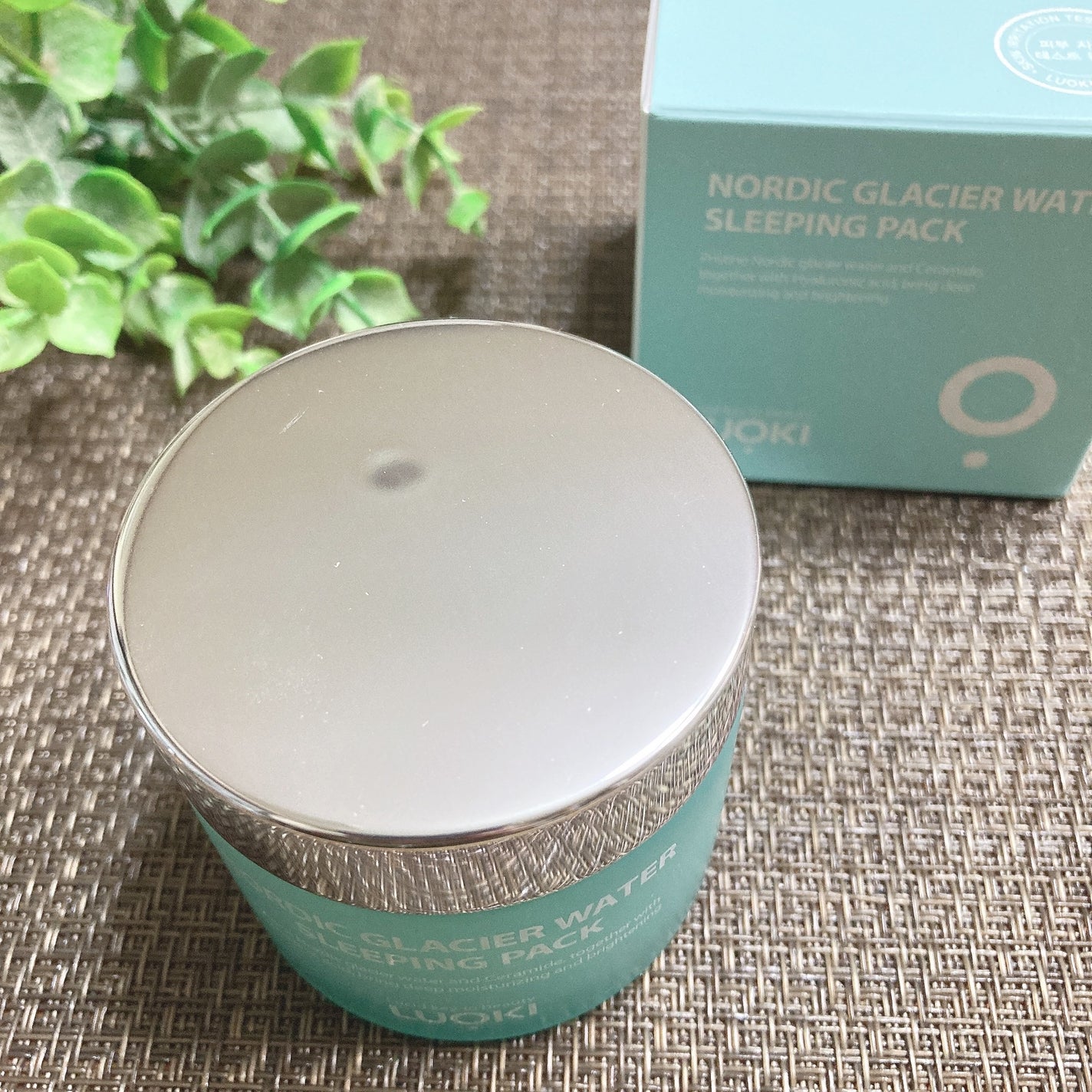 ノルディック氷河水スリーピングパック/LUOKI/フェイスクリームを使ったクチコミ(2枚目)