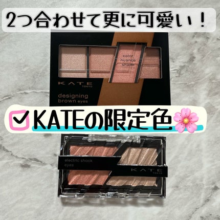デザイニングブラウンアイズ/KATE/アイシャドウパレットを使ったクチコミ(1枚目)
