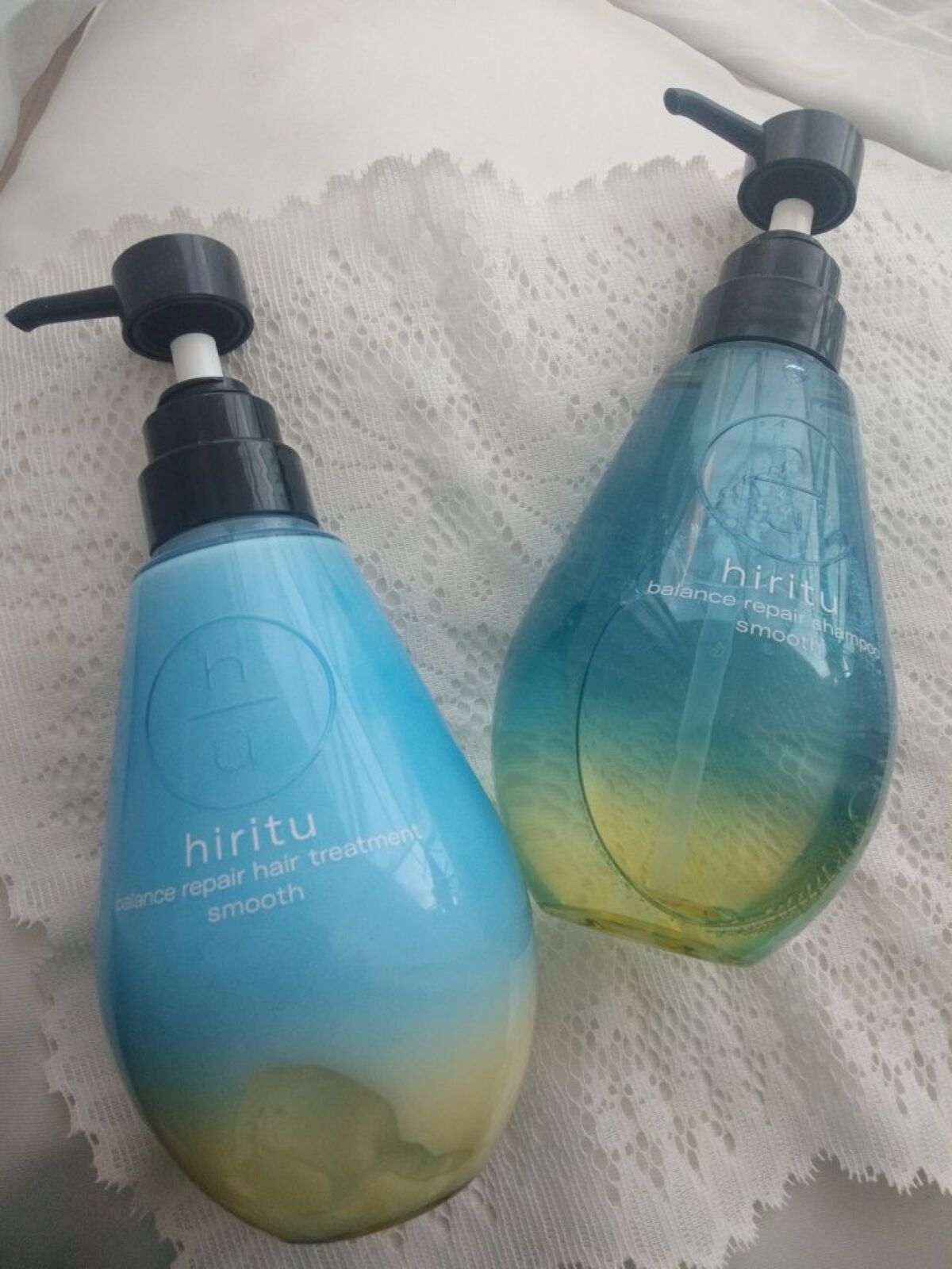 バランスリペア シャンプー/ヘアトリートメント スムース/hiritu/市販シャンプーを使ったクチコミ（1枚目）