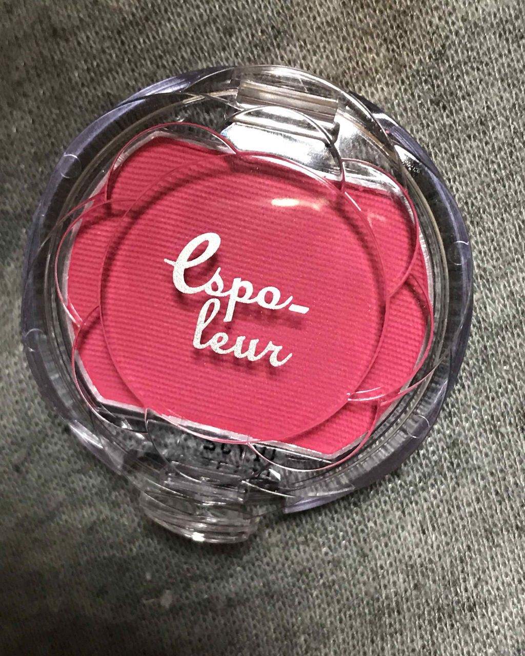 エスポルール パウダーチーク/DAISO/パウダーチークを使ったクチコミ（1枚目）