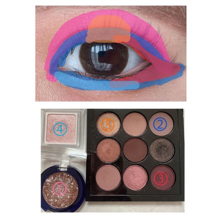 スモール アイシャドウ×9/M・A・C/アイシャドウパレットを使ったクチコミ(4枚目)