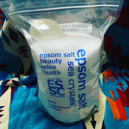 シークリスタルス エプソムソルト オリジナル/sea crystals/無機塩系入浴剤を使ったクチコミ(1枚目)