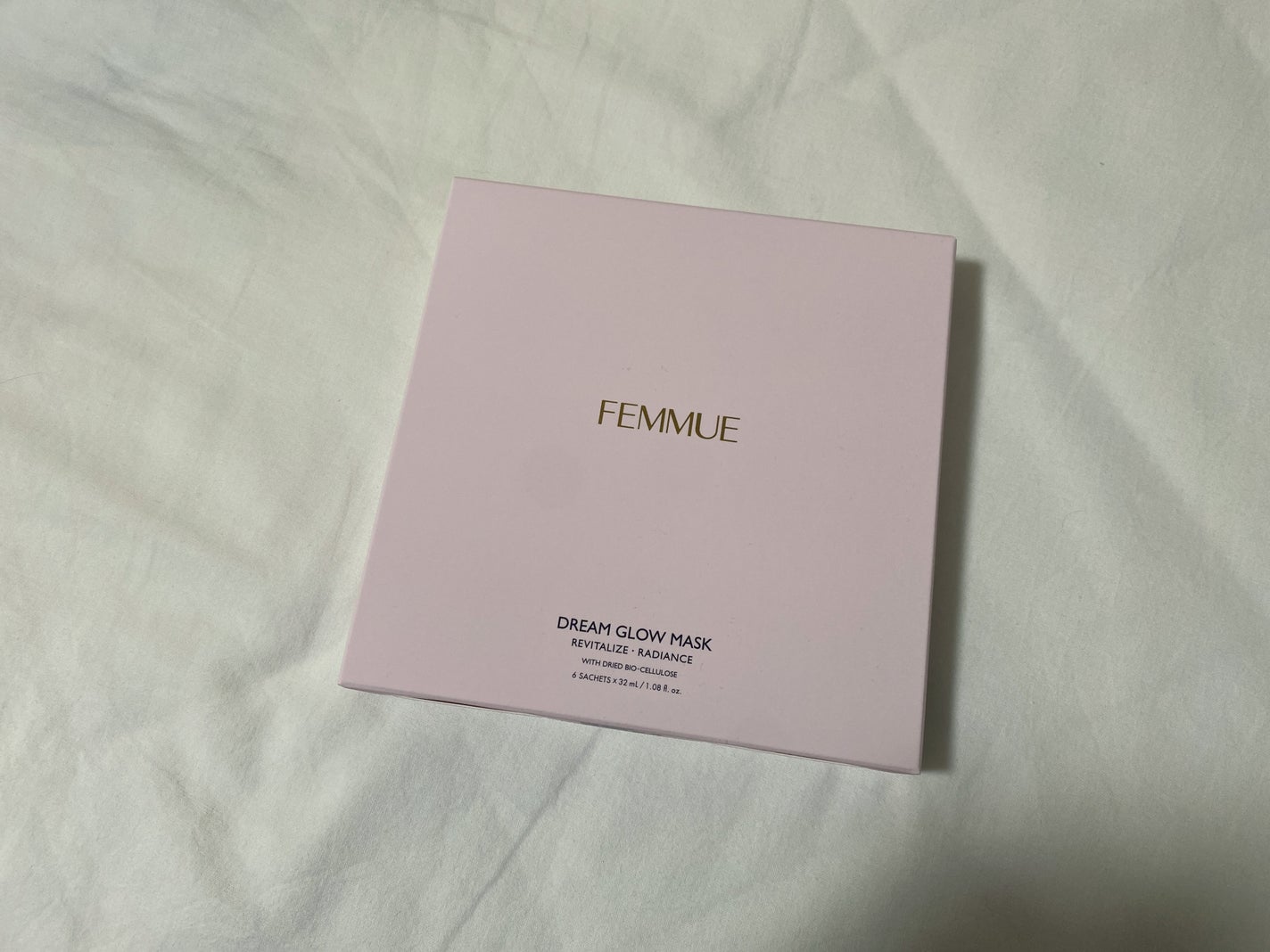 ドリームグロウマスク RR(透明感・キメ)/FEMMUE/シートマスク・パックを使ったクチコミ(1枚目)