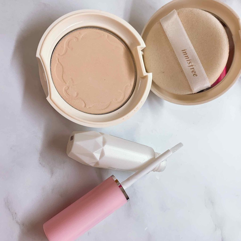 ノーセバム ブラーパクト/innisfree/プレストパウダーを使ったクチコミ（2枚目）