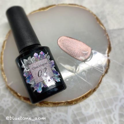 クリアマグネットジェル/ネイル工房/ジェルネイルを使ったクチコミ(5枚目)