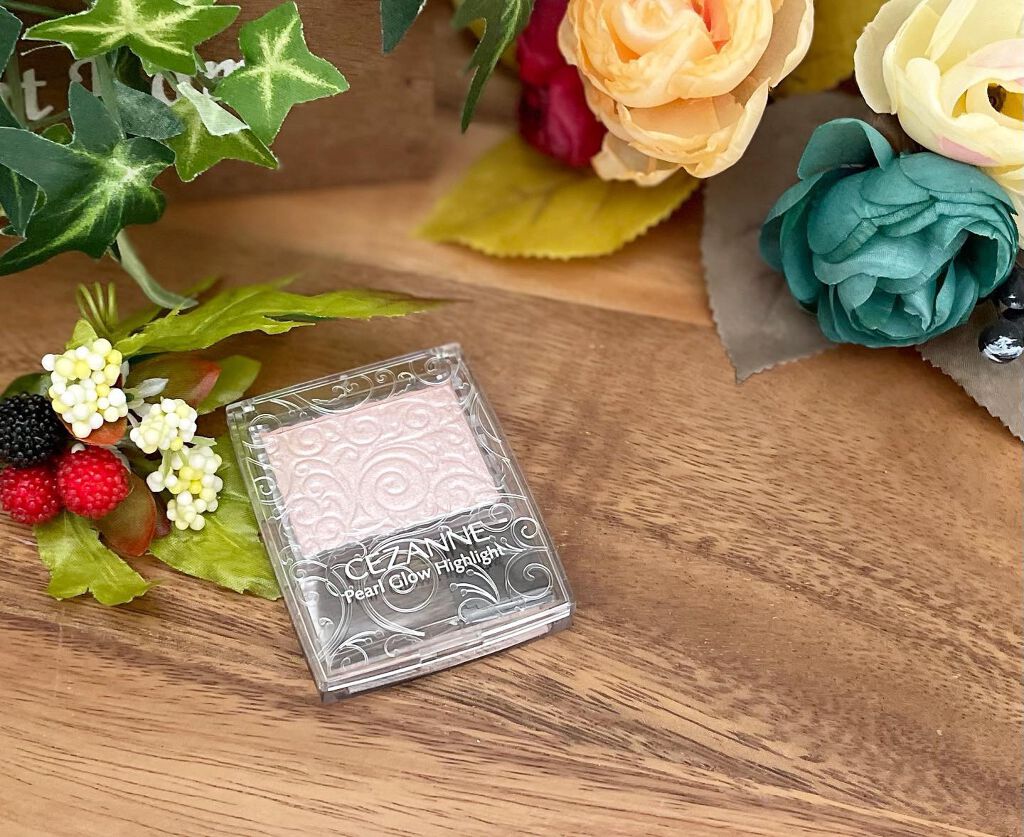 パールグロウハイライト/CEZANNE/パウダーハイライトを使ったクチコミ（1枚目）