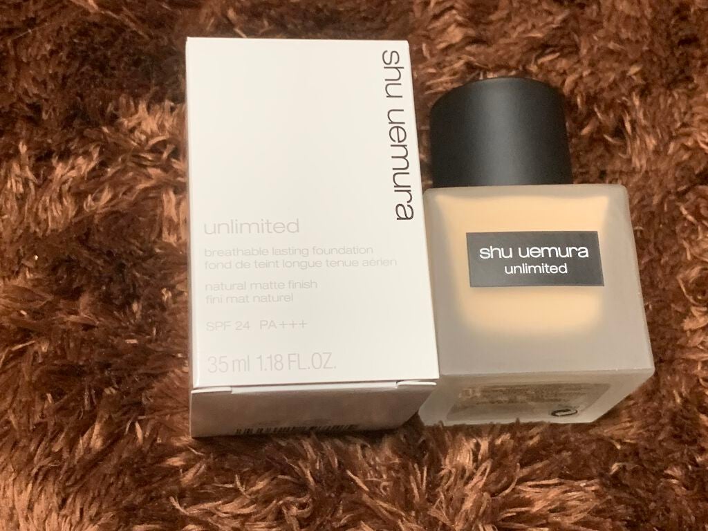 (旧)アンリミテッド ラスティング フルイド/shu uemura/リキッドファンデーションを使ったクチコミ(1枚目)