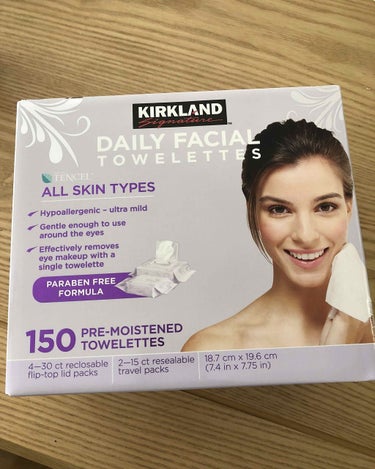 Daily Facial Cleansing Towelettes Kirkland Signature(カークランドシグニチャー)
