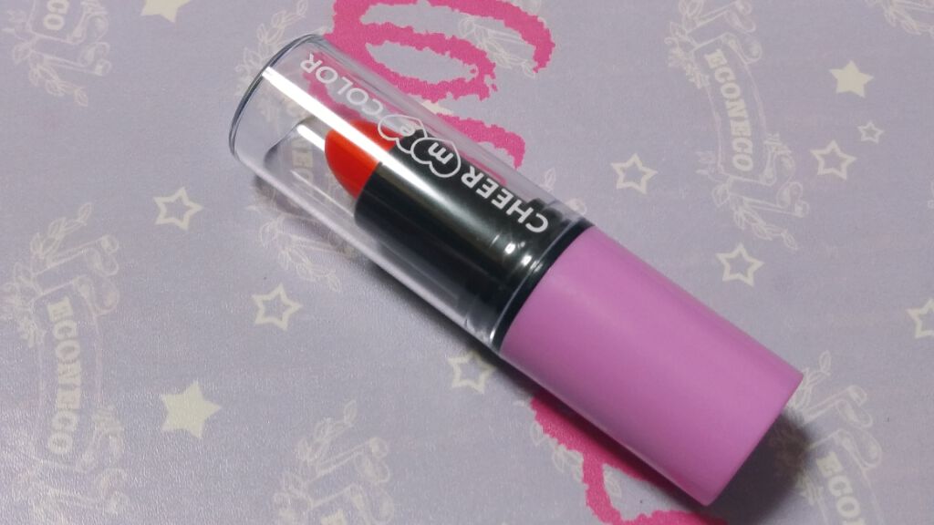 CHEER me COLOR リップスティック/セリア/口紅を使ったクチコミ(2枚目)