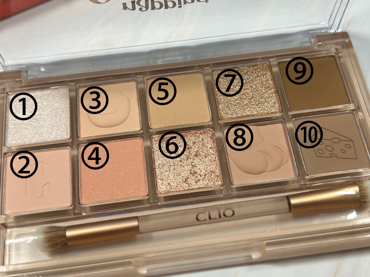 プロ アイ パレット/CLIO/アイシャドウパレットを使ったクチコミ(3枚目)